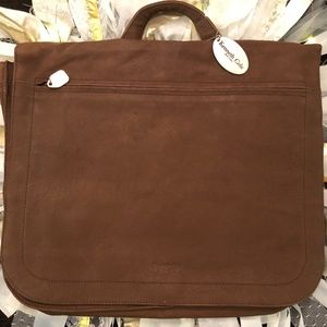 Kenneth Cole Soft Leather Brief Case